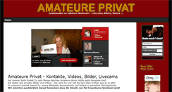 Desktop Screenshot of amateureprivat.net